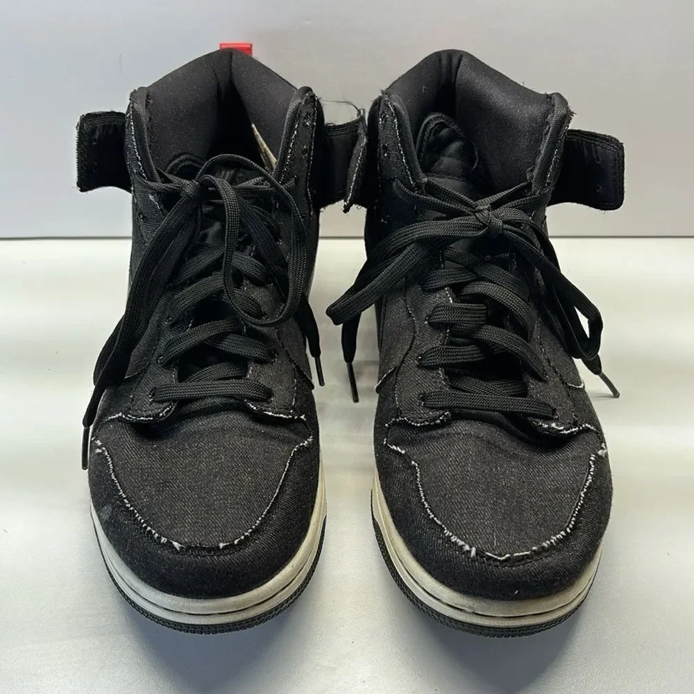 Nike Dunk High CMFT Black 705434-001 Size 8.5